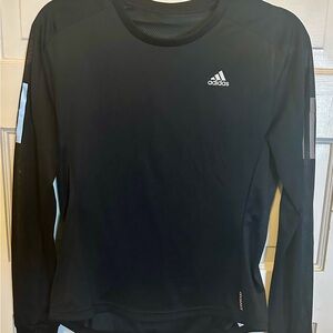 Adidas Black Long Sleeve Running Shirt